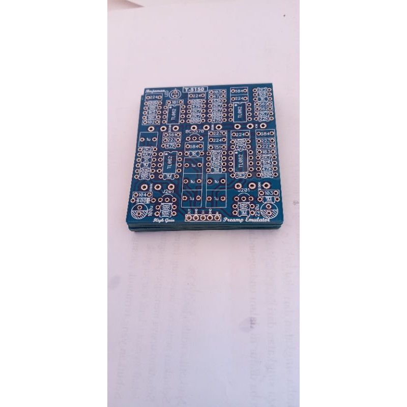 EVH 5150 เหล็ก PCB EVH5150 HIGH GAIN OVERDRIVE PEDAL EMULSION GUITAR EFFECTS 125B 1590N1