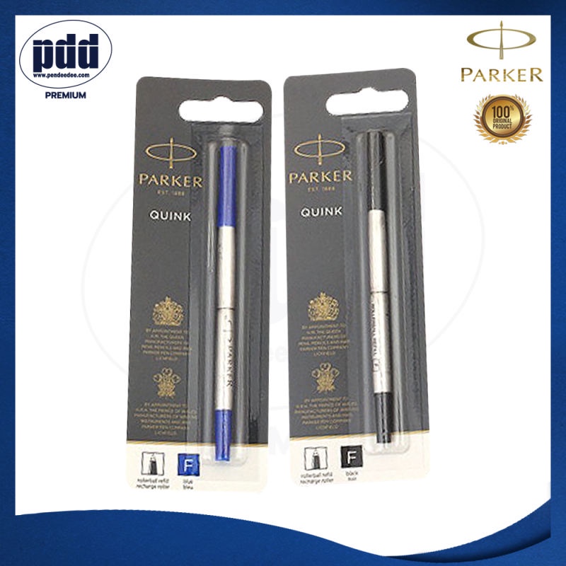 PARKER ไส้ปากกาโรลเลอร์บอล PARKER QUINK Rollerball Refill หมึกน้ำเงิน