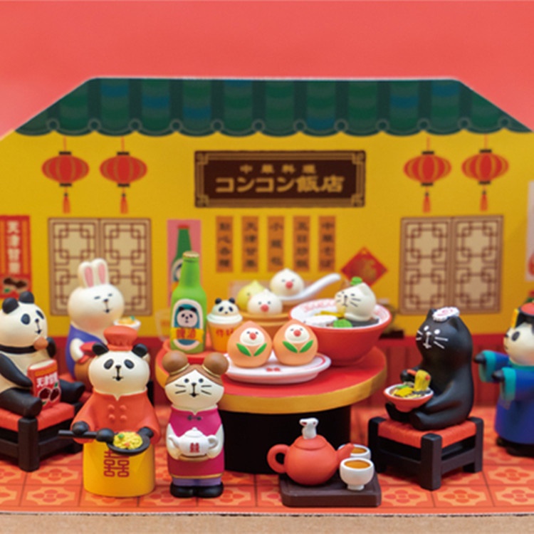 [ป่าเมอร์ล็อต] ZAKKA ร้านอาหารจีนสไตล์ญี่ปุ่นสินค้าเบ็ดเตล็ด zakka decole วัตถุขนาดเล็กสไตล์ญี่ปุ่นต