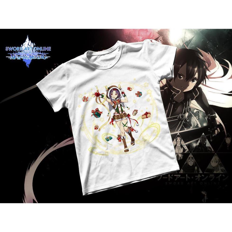 เสื้อยืดผ้าฝ้าย Unisex - อะนิเมะ - Sword Art Online - Eugeo