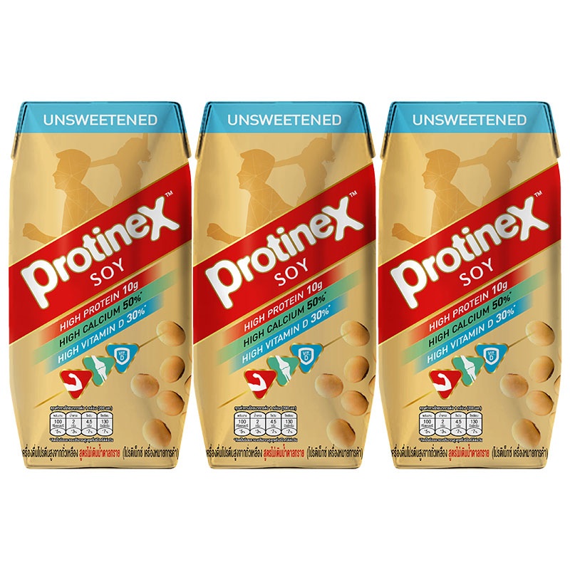 [ Free Delivery ]Protinex Soy UHT Unsweetened 200ml. Pack 3Cash on delivery