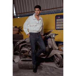 Niyom Jeans : รุ่น EZ302 collection EASY WEAR กางเกงผู้ชาย ทรงกระบอกเล็ก