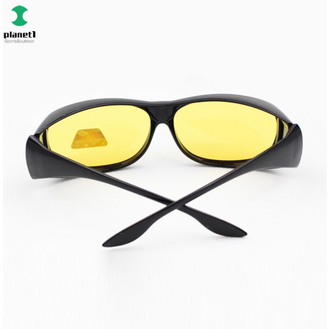 Unisex Hd Lenses Polarized Sunglasses Wear Over Prescription Glasses Night Planet1th Thaipick 