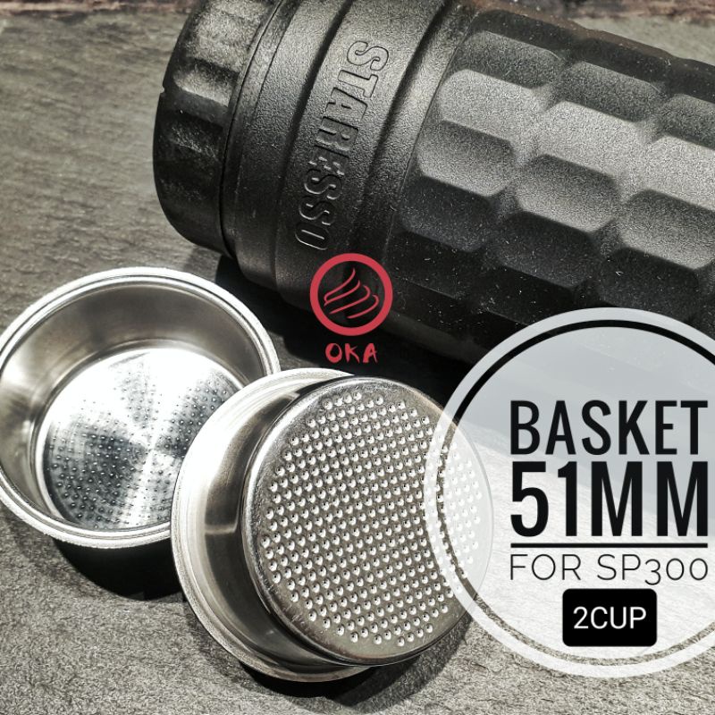 Basket 51mm 2cup for Staresso sp300