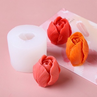 พิมพ์ซิลิโคน3Dดอกทิวลิป พิมพ์ทำเทียนดอกทิวลิป พิมพ์เทียน พิมพ์ทำวุ้น พิมพ์ทำฟองดอง พิมพ์ซิลิโคน3D พิมพ์ดอกไม้