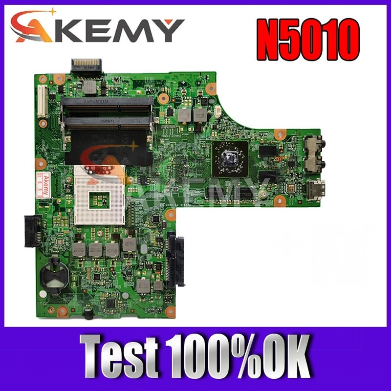 Processors 2321 บาท Akemy CN-052F31 052F31 52F31 Laptop Motherboard For Dell Inspiron 15R N5010 Main Board 48.4HH01.011 HM57 HD5650 graphics 1GB Computers & Accessories