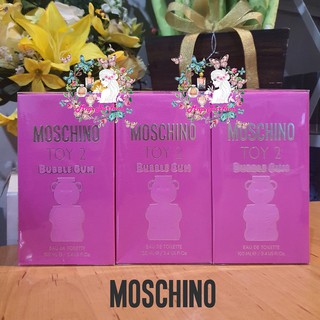 Moschino Toy 2 Bubble Gum Eau De Toilette 100 ml. ( กล่องซีล ) ..