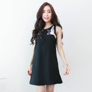 Dress korea ปักนก