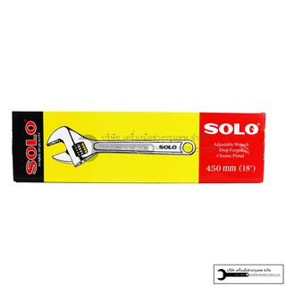 SOLO ประแจเลื่อน 18 นิ้ว (450 มิลลิเมตร) รุ่น 624