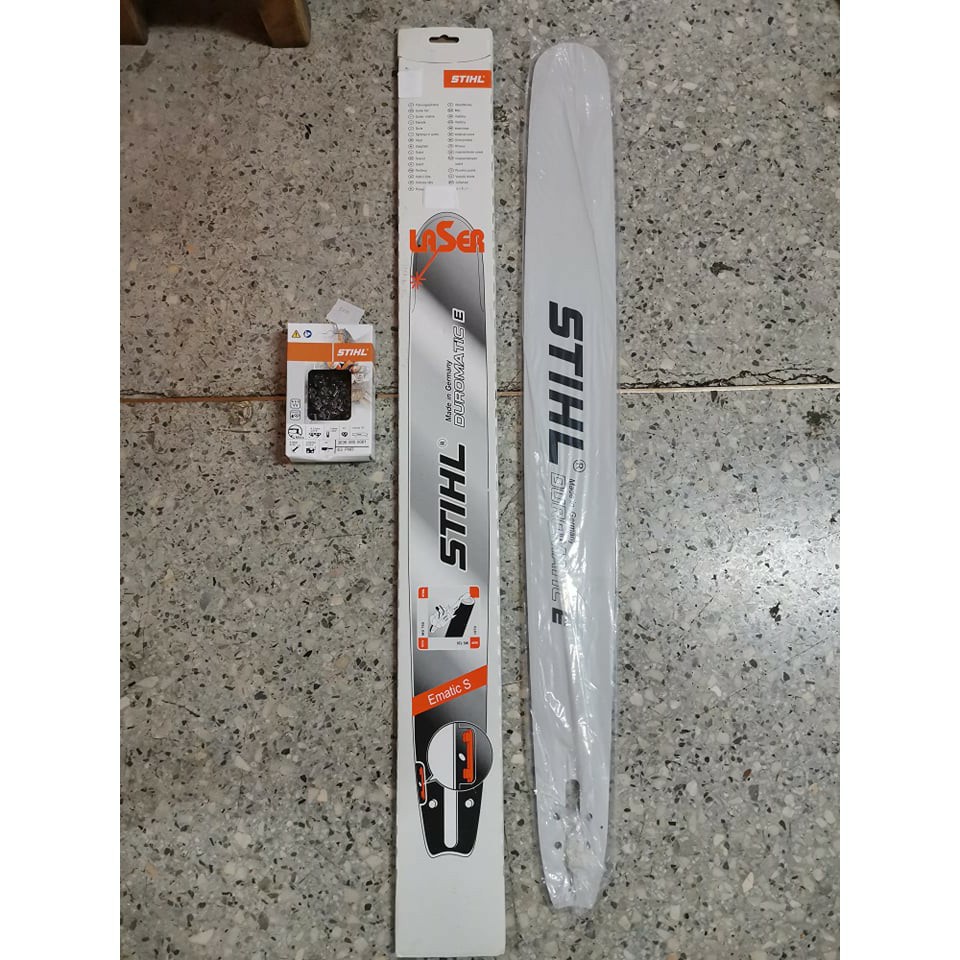 บาร์เลื่อยโซ่ยนต์ STIHL หรือ OREGON ขนาด 36 นิ้ว พร้อมโซ่ใช้งาน (ของแท้)