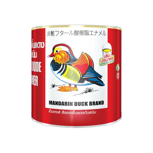 สีกันสนิม สีแดง เป็ดหงษ์ TOA