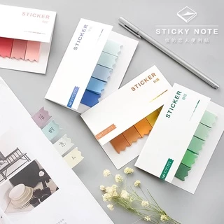 <พร้อมส่ง> กระดาษโน๊ตกาว Sticky Note 🎗️Ribbin🎗️ริบบิ้น 100แผ่น 12สี เครื่องเขียน โน๊ตกาว โพอิท เมมโม Memo