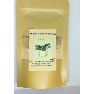 ผงรากมาคา Maca root powder