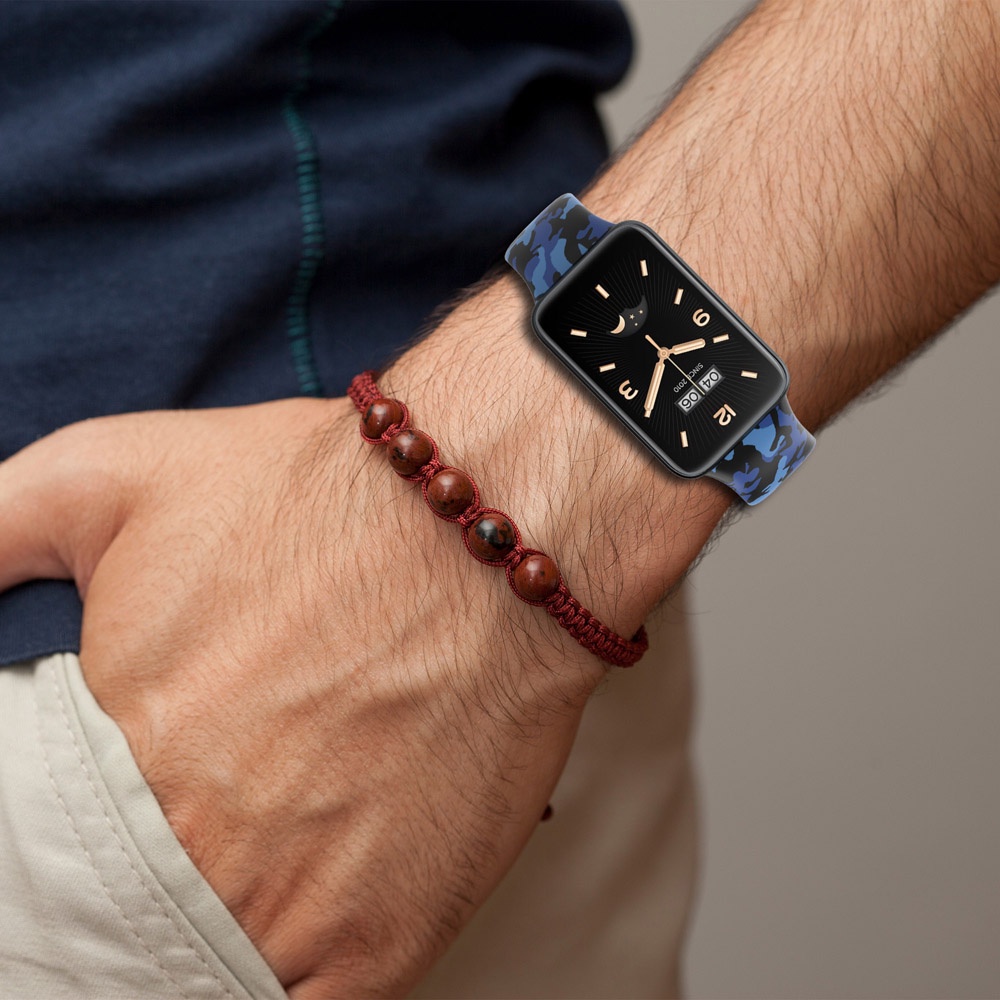 สายนาฬิกาข้อมือ ลายพราง แบบเปลี่ยน สําหรับ Xiaomi mi Band 7 pro mi band7 pro