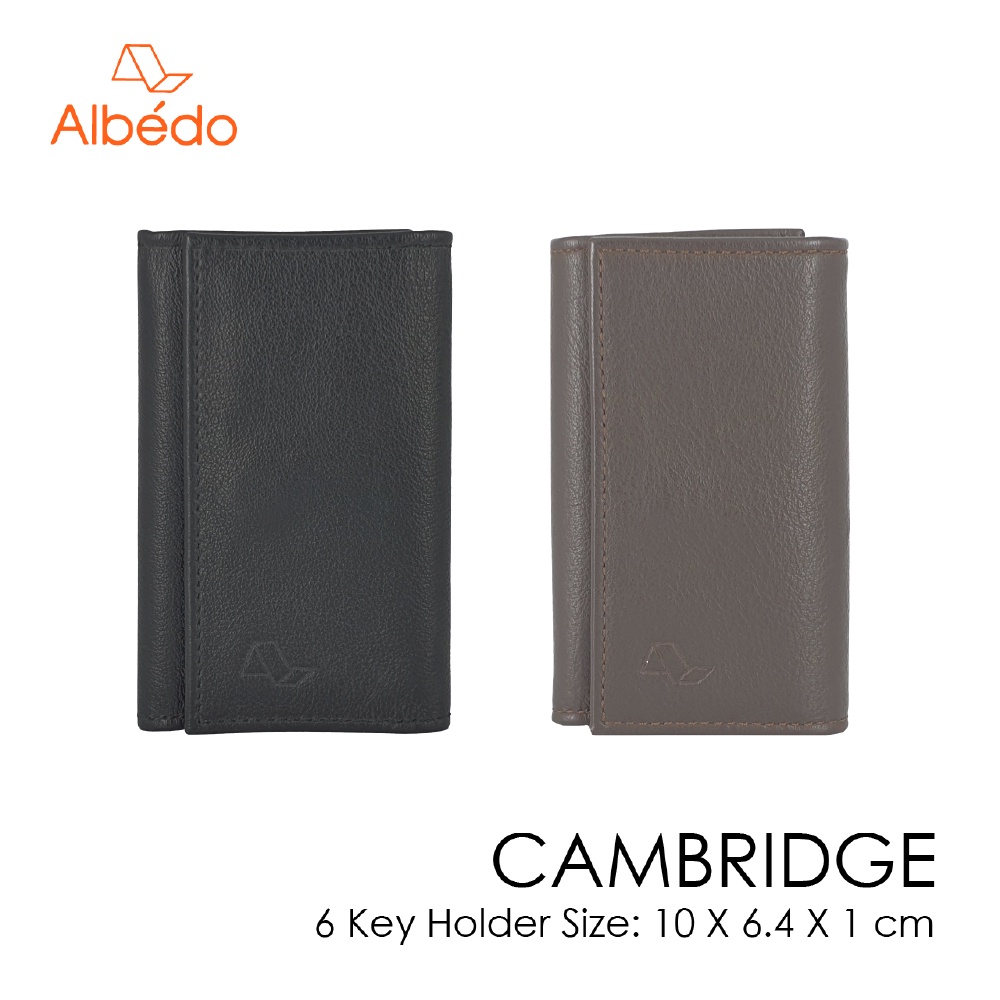 [Albedo] CAMBRIDGE 6 KEY HOLDER กระเป๋าเก็บกุญแจ/ที่ใส่กุญแจ/พวงกุญแจ รุ่น CAMBRIDGE-CB02999/CB02979