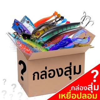 กล่องสุ่ม เหยื่อปลอม อุปกรณ์ตกปลา คละรุ่น คละลาย Fishing Random Box