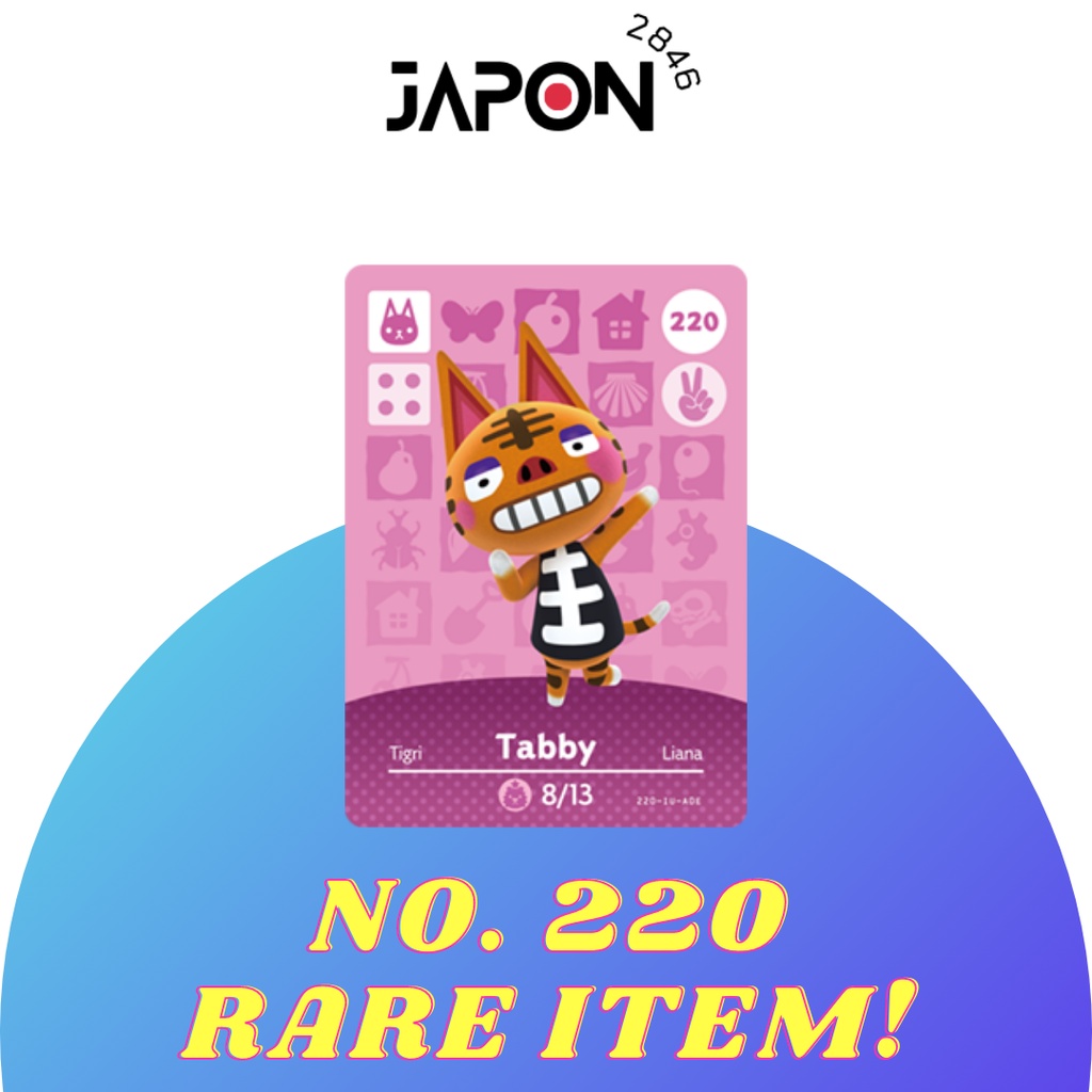 Animal Crossing Amiibo cards No.220
