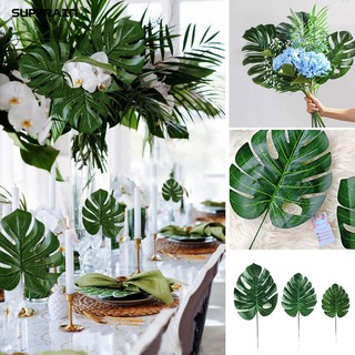 super ใบไม้ monstera ตกแต่งบ้านงานแต่งงาน