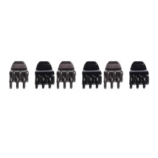 Goody กิ๊บหนีบผมขนาดมินิ 6 ชิ้น 05556 Colour Collection Claw Clip Black Mini , 6 CT