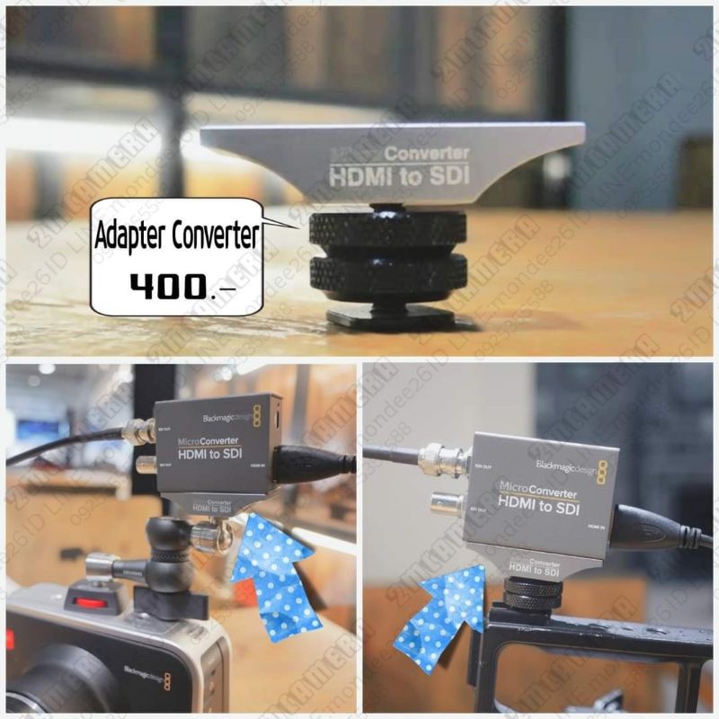 Support Shoe Adapter Mount Blackmagic converter Shopee Thailand