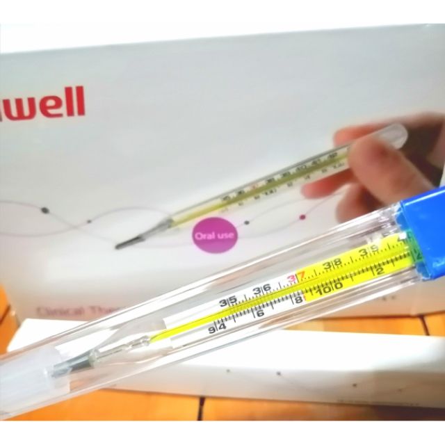 ปรอทวัดไข้​ :yuwel Clinical​ Thermometer​ model : CRW-23