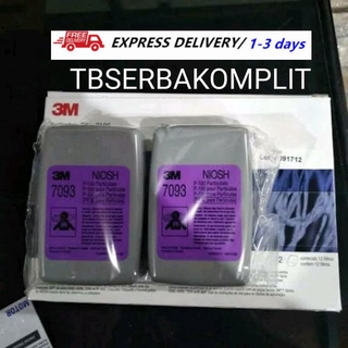 Filter 3m 7093 P100 Particulate Respirator Mask Filter Refill Masker Untuk Seri 6000 6200 6502QL