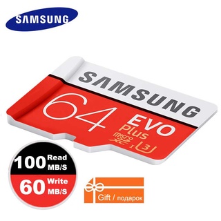 SAMSUNG Micro SD Memory Card 64GB 32GB 128GB Plus Class10 Waterproof TF Memoria Sim Card Trans Mikro Card