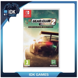 []Pre Order [] Nintendo Switch : Gear Club Unlimted2 Definitive Edition  (Asia) English Version