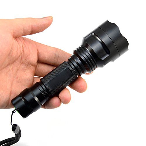 ไฟฉาย 5000Lm C8 CREE XM-L T6 LED 18650 Flashlight 3 Mode Torch Tactical Light Lamp