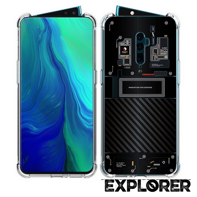 เคส สำหรับ OPPO Reno 10X Zoom [Explorer Series] 3D Protection TPU Case
