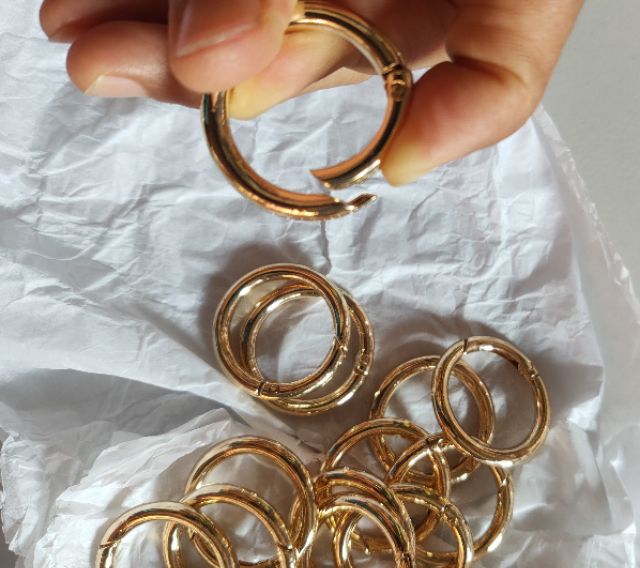 ห่วงสปริงอะไหล่กระเป๋า มี4สี   25,28,35มม.แพ็ค4ชิ้น หนา4มิล - รูปที่ 4