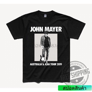 DRG เสื้อยืดผ้าฝ้าย 100 % พิมพ์ลาย John mayer Tour 2019 Australia Asia สำหรับผู้ชาย