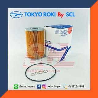 TOKYO ROKI (โตเกียว โรคิ) แท้ ไส้กรองโซล่า สำหรับ ISUZU GXZ02 320HP เครื่อง 6RA1/6SD1 (เบอร์แท้ 1-87810976-0) TFE-0016