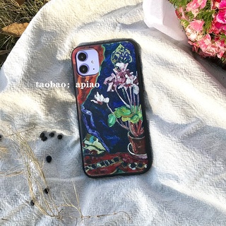 เคสโทรศัพท์มือถือแบบนิ่ม tpu ลายภาพวาด สําหรับ Iphone 13 7 14pro xsm 14 6 11 s 14pro max X SE xr SE max 14plus mini 12 pro plus 8