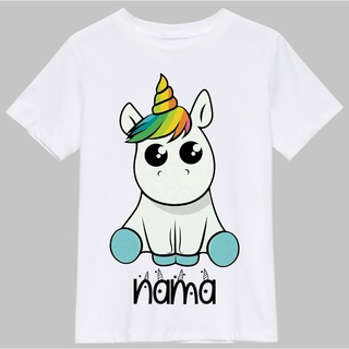 เสื้อยืด พิมพ์ลาย BABY UNICORN เลือกชื่อได้