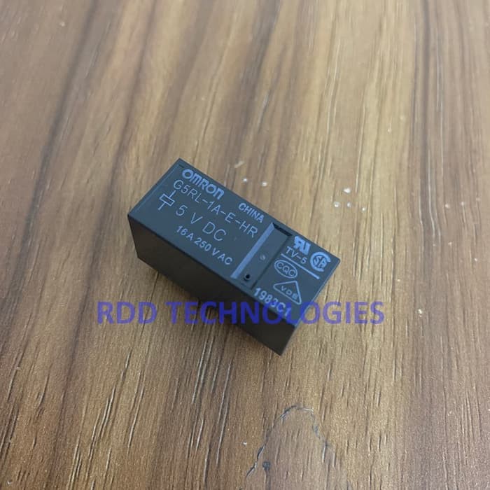 รีเลย์ 5V DC SPST 16A Omron G5RL-1A-E-HR-DC5