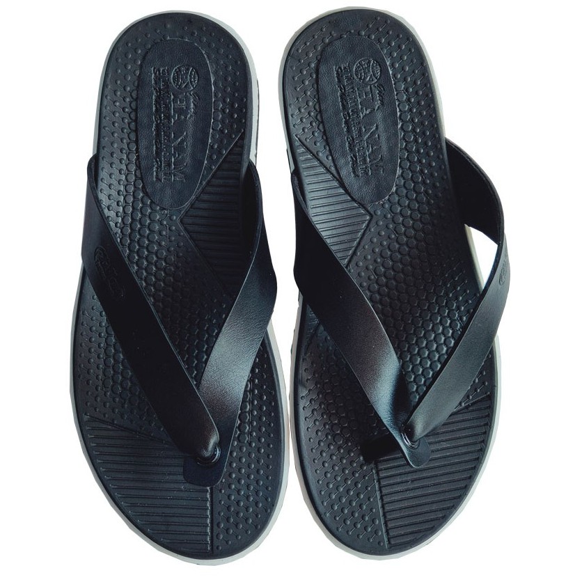 HA NAM รองเท้าแตะผู้ชายหนังวัวแท้ระดับพรีเมียม DNXN2025