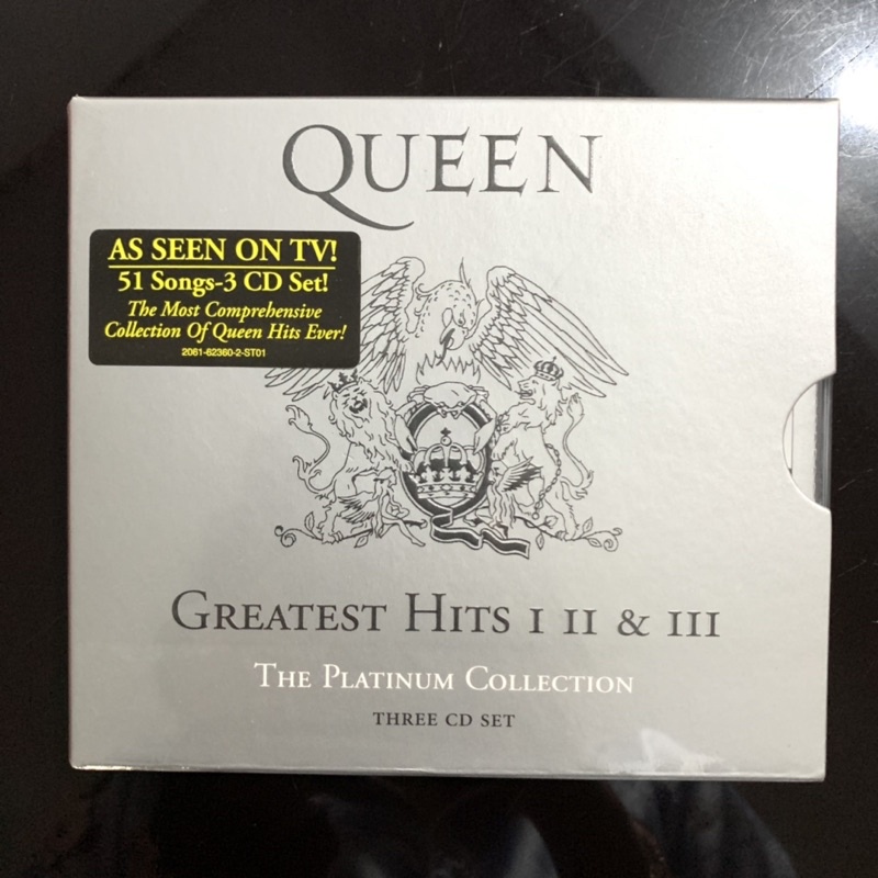 Cd Queen Greatest Hits I, II & III ต้นฉบับ