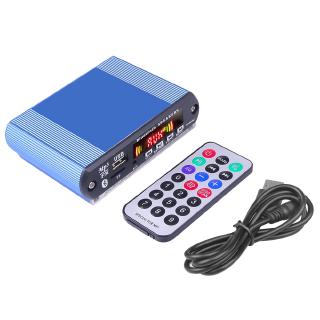 โมดูลถอดรหัสเสียงบลูทูธไร้สาย 6-24 v mp 3 wma usb tf radio สําหรับรถยนต์