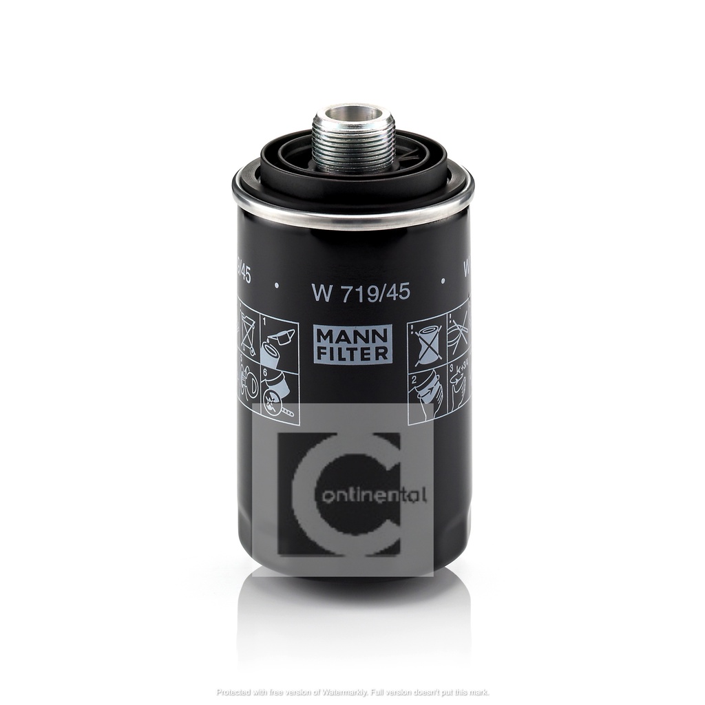 Mann กรองน้ํามันเหล็ก Volkswagen/PST CC,SCO 09,GF AUDI/A4,1.8,2.0(W719/45)06j115403คิว