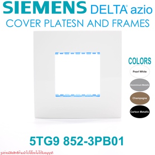 5TG9 852-3PB01 SIEMENS 5TG9852-3PB01 SIEMENS หน้ากาก2ช่อง SIEMENS หน้ากาก2ช่อง ซีเมนต์ DELTA azio SIEMENS