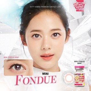 Kitty Kawaii MINI-FONDUE-GRAY สีเทา