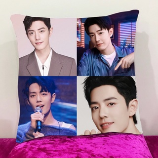 หมอนอิงสั่งทำ ใส่ได้4รูป หมอนอิงขนนุ่ม หมอนอิงโซฟา หมอนอิงในรถ หมอนอิง Cushions Xiao Zhan เซียวจ้าน