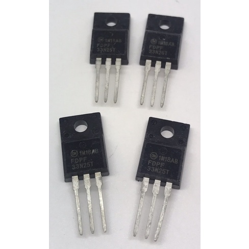 33N25T TO:220 N-Channel Mosfet 33A 250V แพ็ค5ตัว