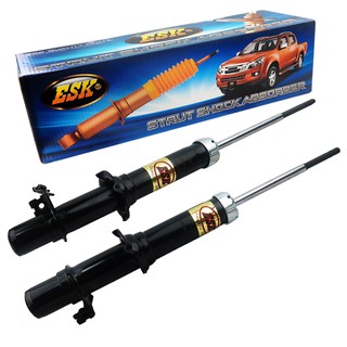 ESK โช๊คอัพหน้า ( 69239960&amp;69239977 ) HONDA CIVIC 1992 แก๊สใน ขวา-ซ้าย (คู่)