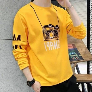เสื้อยืดผู้ชายแขนยาวคอกลม(สกรีน) (TSH-030A 030B)