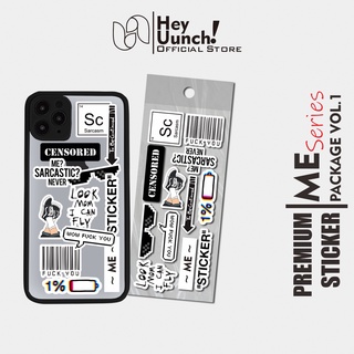 สติกเกอร์ ลาย AESTHETIC CASE HANDPHONE LAPTOP TUMBLR BUJO DECAL SKATEBOARD SARCASME ME