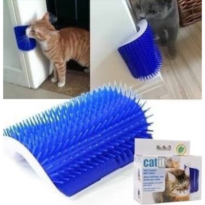 Catit Groomer แปรงนวดขน,หวีขนน้องแมว