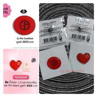 Giorgio Armani pin เข็มกลัด พิน หมุด🧷📍 แบรนด์ giorgio armani แท้ 💯% เป็นเข็มกลัดตกแต่งเสื้อ ตกแต่งกระเป๋า อื่นๆได้