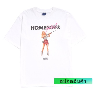 ขอแนะนำ 【COD】  เสื้อยืดผู้ชายลาย HOMEGIRL COMING CLUB